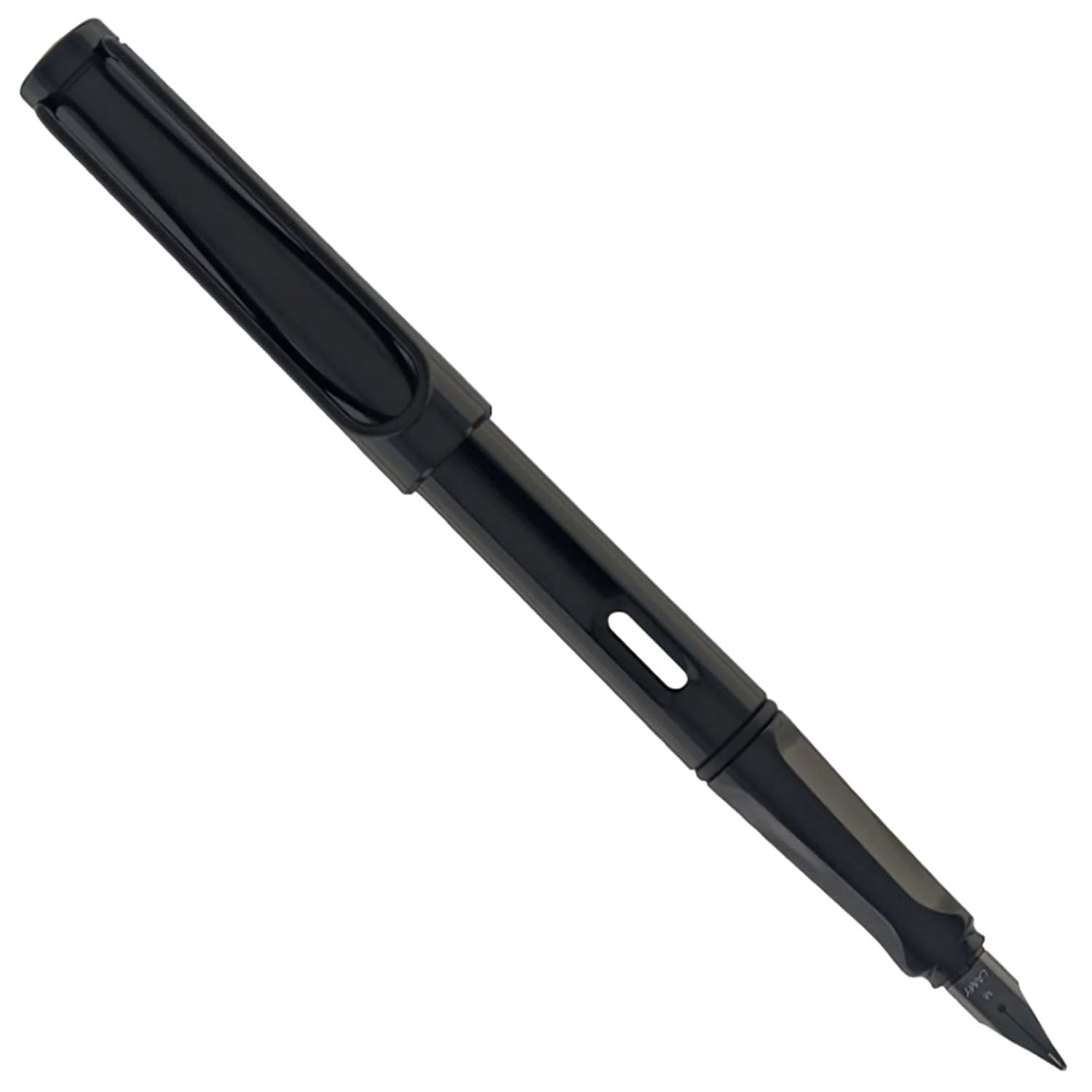 Lamy 0B2 Safari All Black Multi Ring Set PVD Fountain Pen (Special Edition)