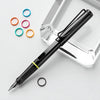 Lamy 0B2 Safari All Black Multi Ring Set PVD Fountain Pen (Special Edition)