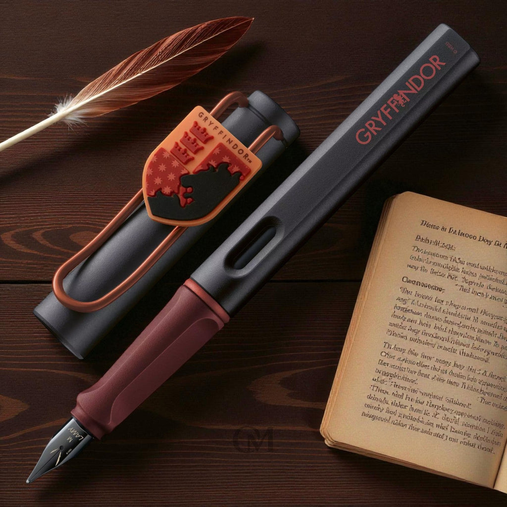 Lamy 0B3 Safari Harry Potter Gryffindor PVD Fountain Pen (Special Edition)