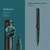 Lamy 0B5 Safari Harry Potter Slytherin PVD Fountain Pen (Special Edition)