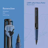 Lamy 0B6 Safari Harry Potter Ravenclaw PVD Fountain Pen (Special Edition)