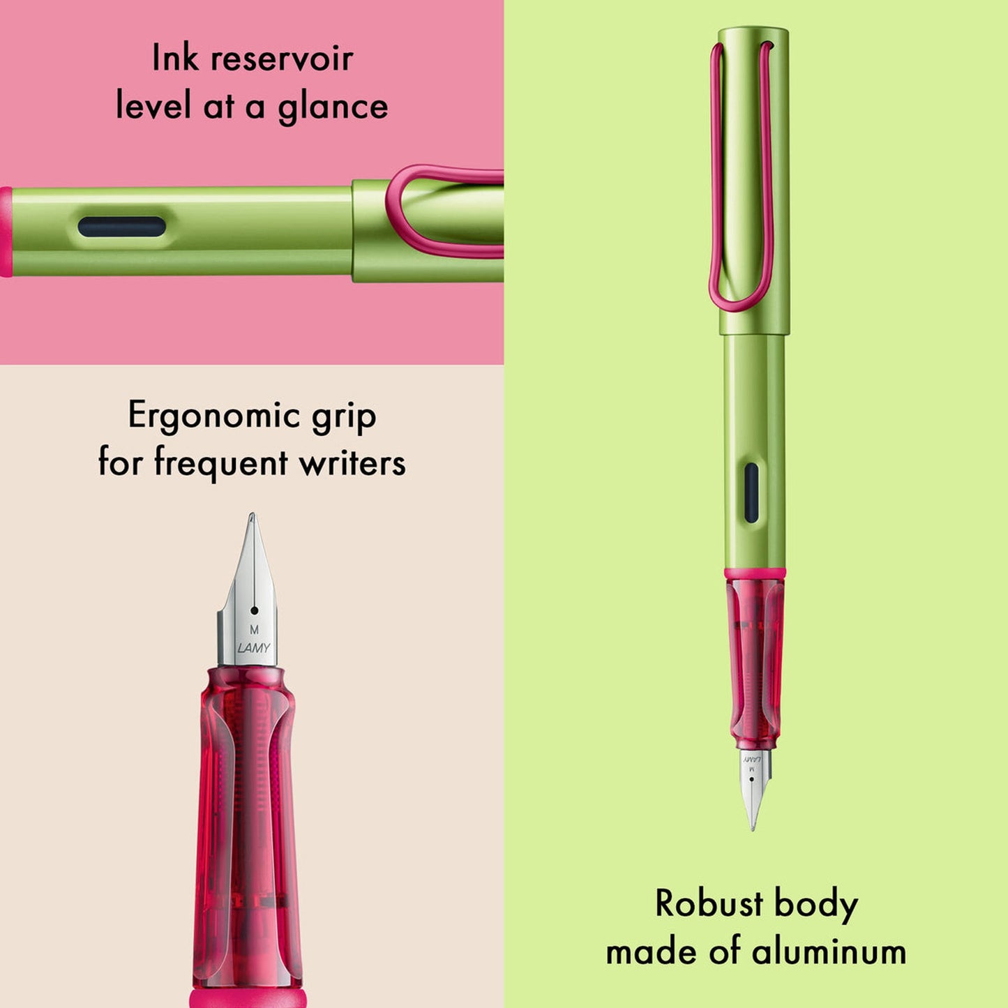 Lamy 0C2 Al Star Disco PVD Fountain Pen (Special Edition)