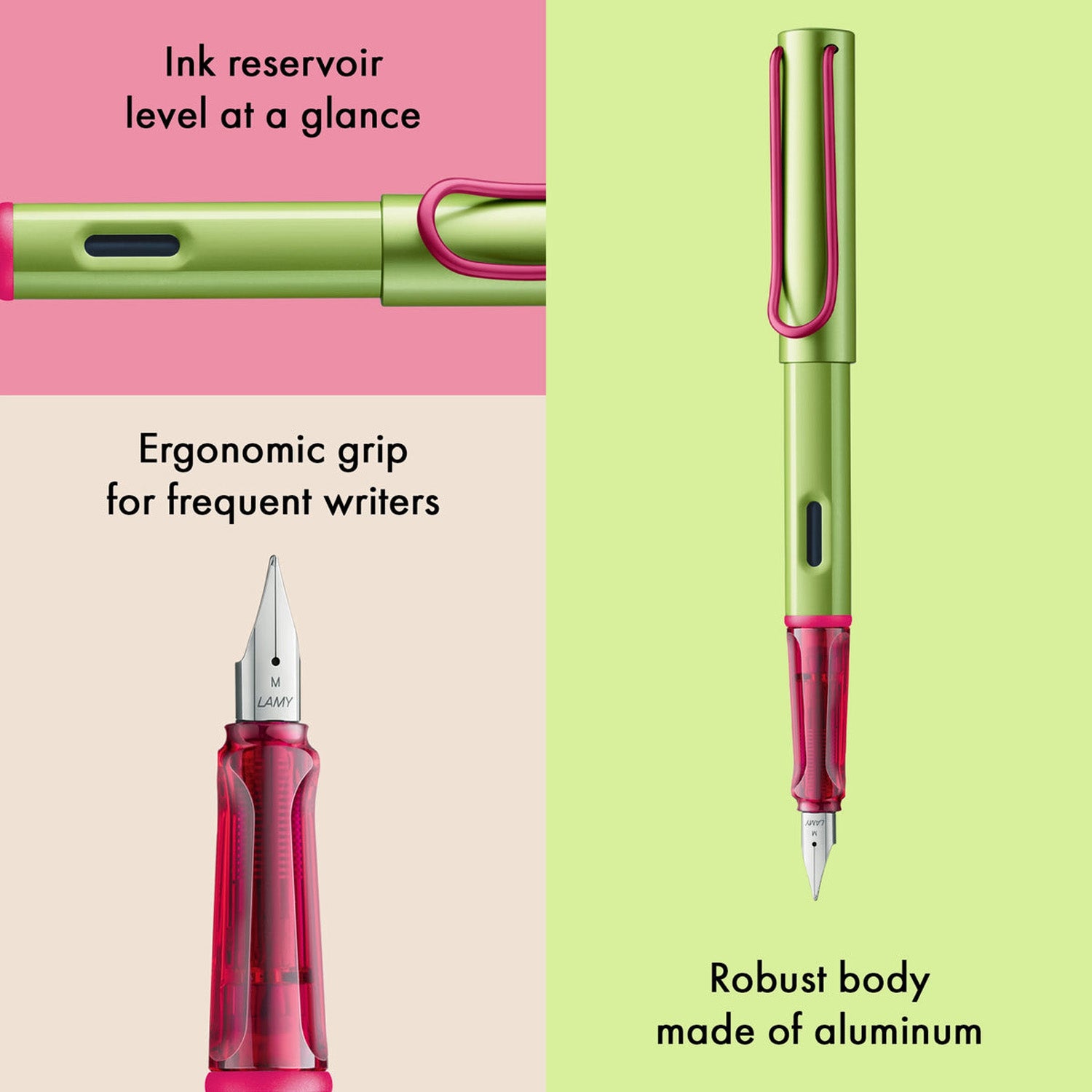Lamy 0C2 Al Star Disco PVD Fountain Pen (Special Edition)