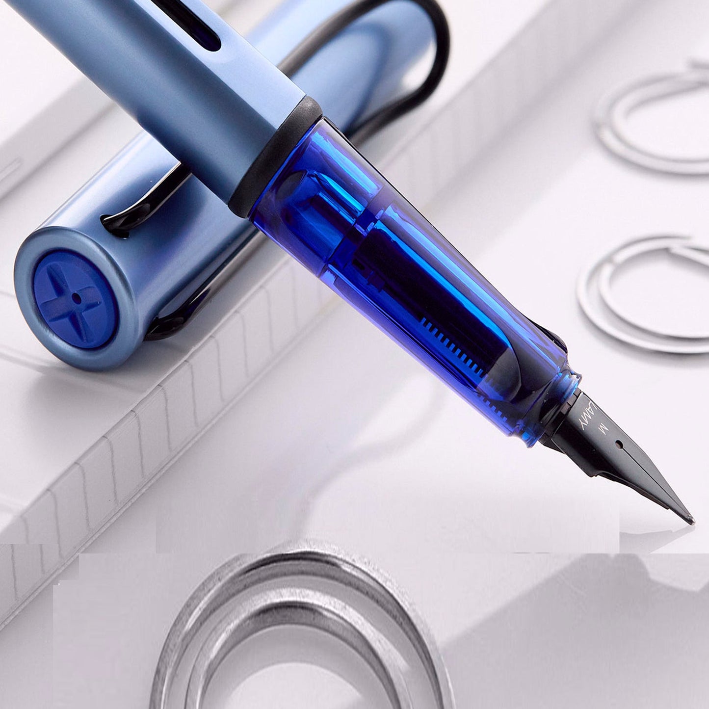 Lamy 0E1 AL Star Aquatic Fountain Pen