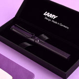Lamy 0E2 Safari Steel Black Fountain Pen (Special Edition)
