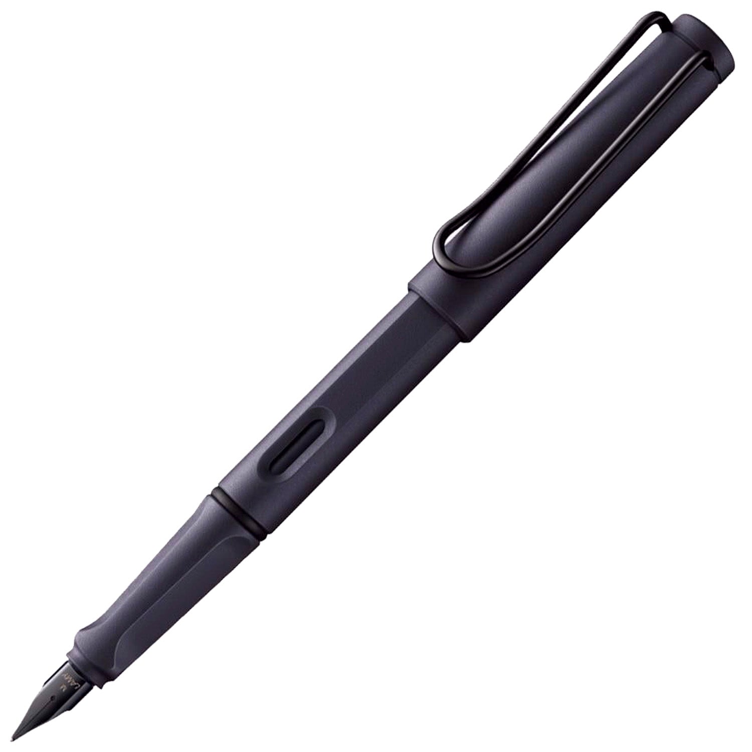 Lamy 0E2 Safari Steel Black Fountain Pen (Special Edition)