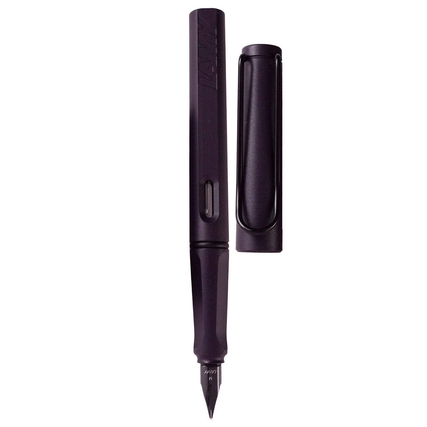 Lamy 0E2 Safari Steel Black Fountain Pen (Special Edition)