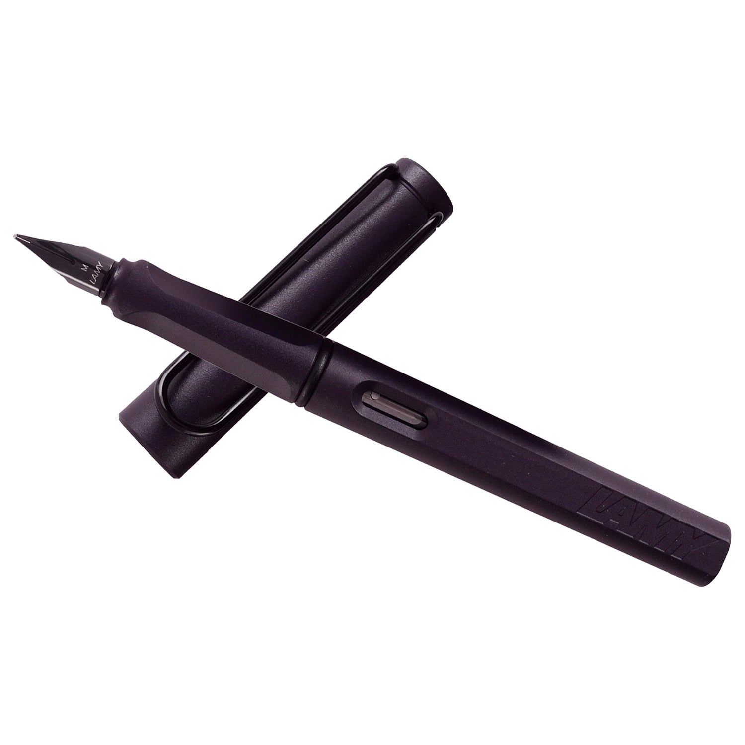 Lamy 0E2 Safari Steel Black Fountain Pen (Special Edition)