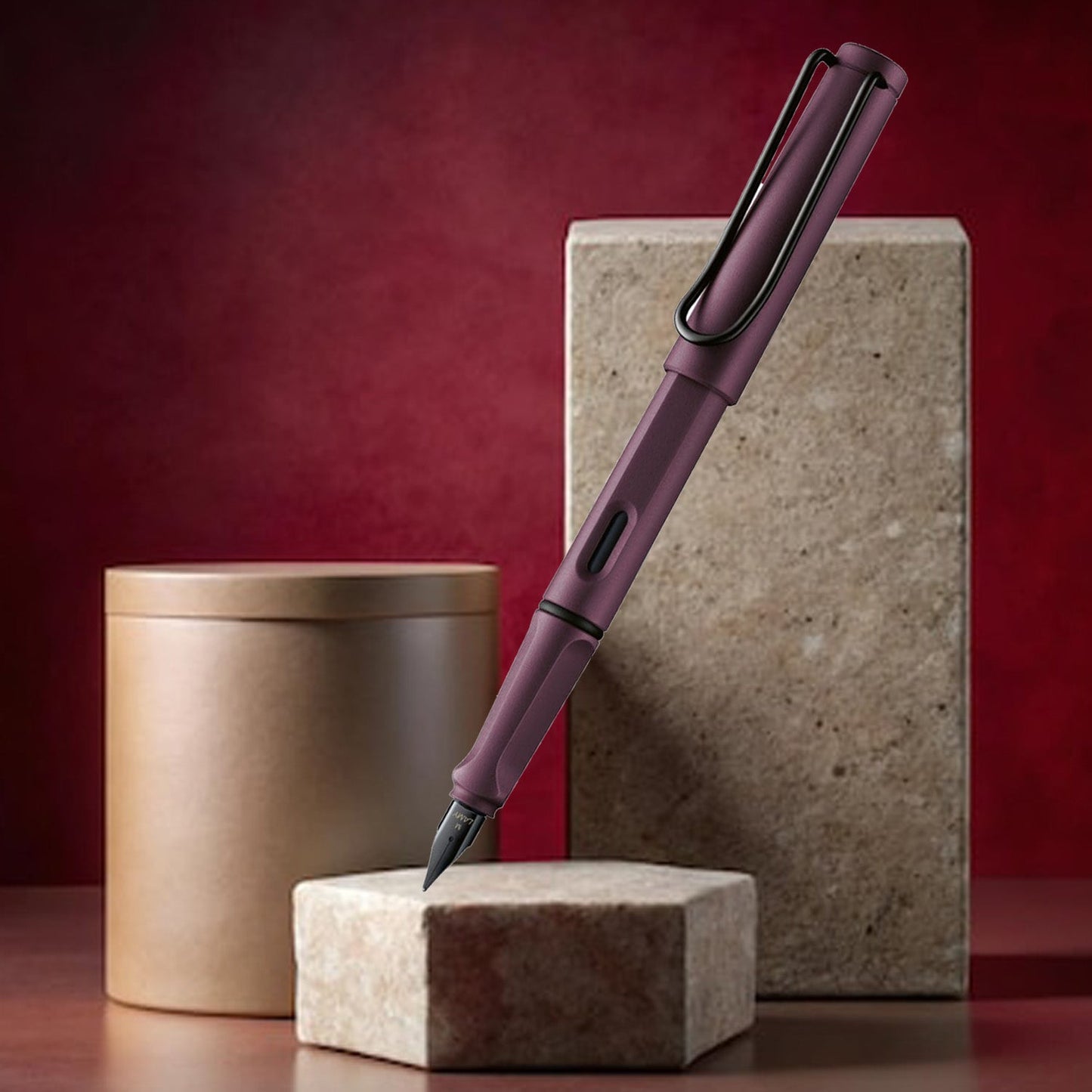 Lamy 0E3 Safari Scarlet Fountain Pen