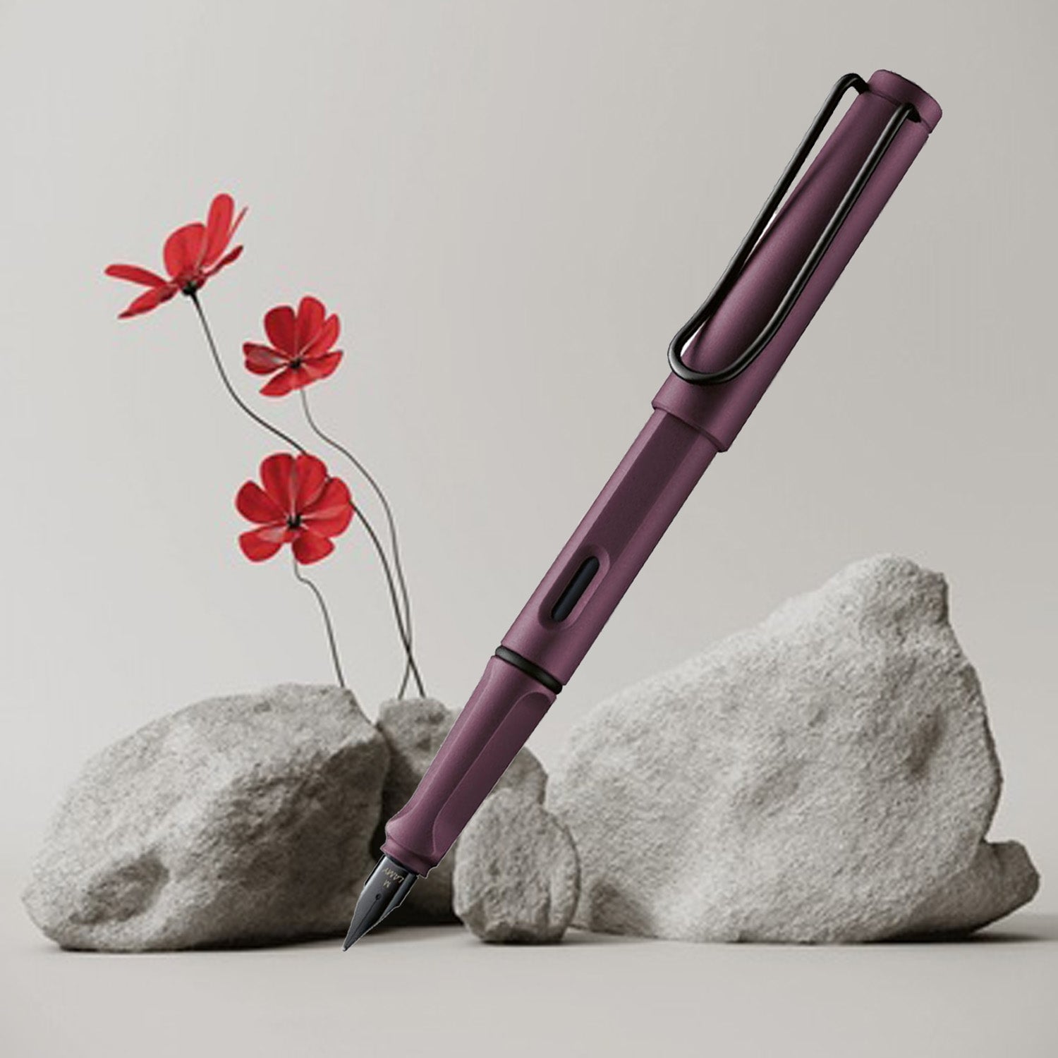 Lamy 0E3 Safari Scarlet Fountain Pen