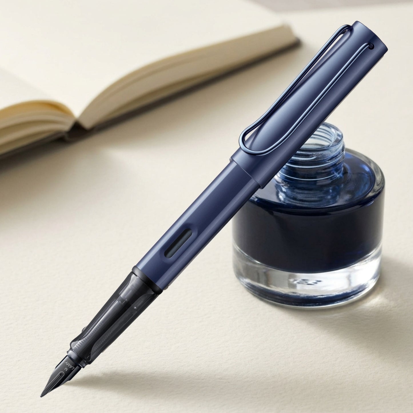 Lamy 0E5 Lx Blue PVD Fountain Pen (Special Edition)