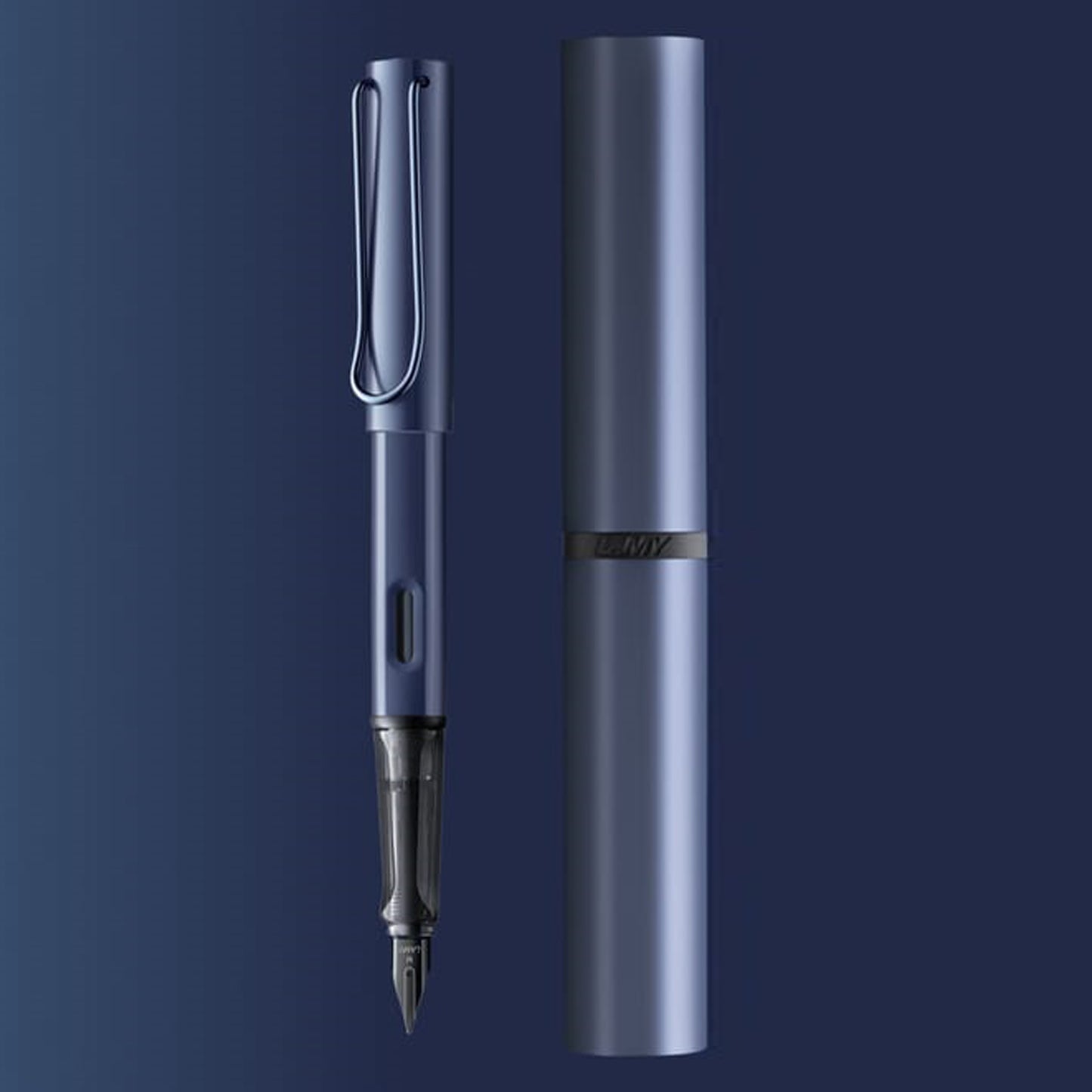 Lamy 0E5 Lx Blue PVD Fountain Pen (Special Edition)