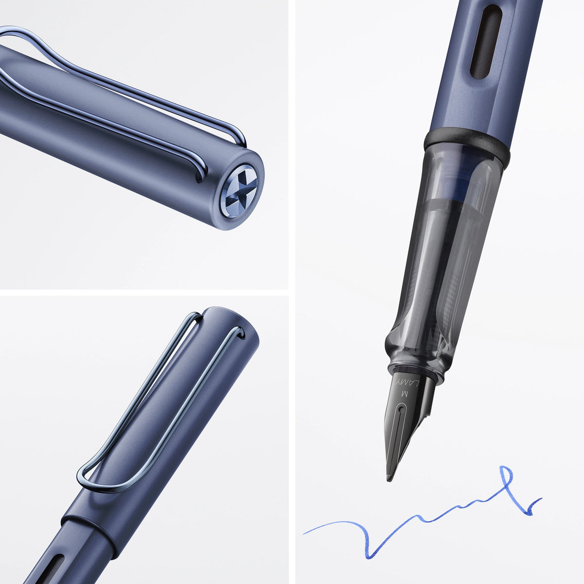 Lamy 0E5 Lx Blue PVD Fountain Pen (Special Edition)