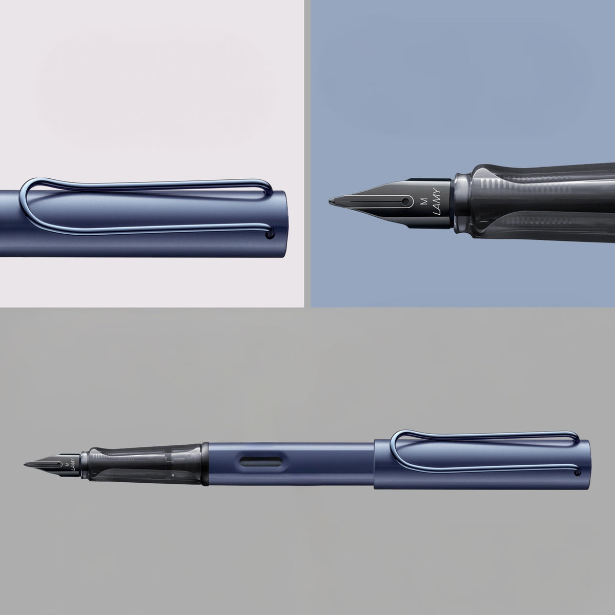 Lamy 0E5 Lx Blue PVD Fountain Pen (Special Edition)