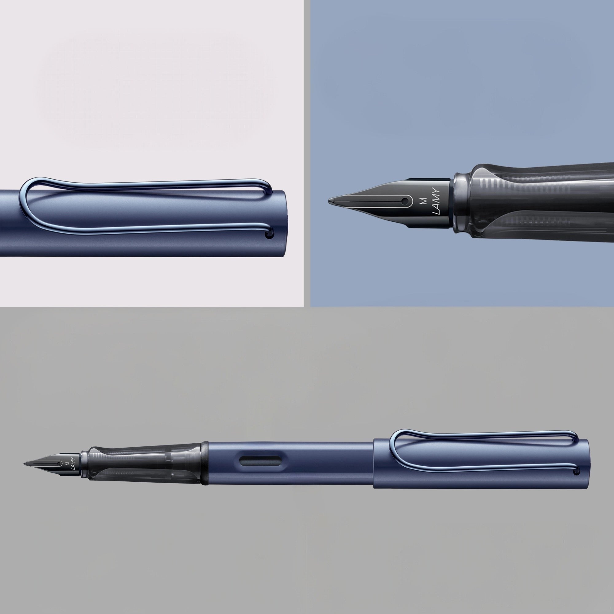 Lamy 0E5 Lx Blue PVD Fountain Pen (Special Edition)