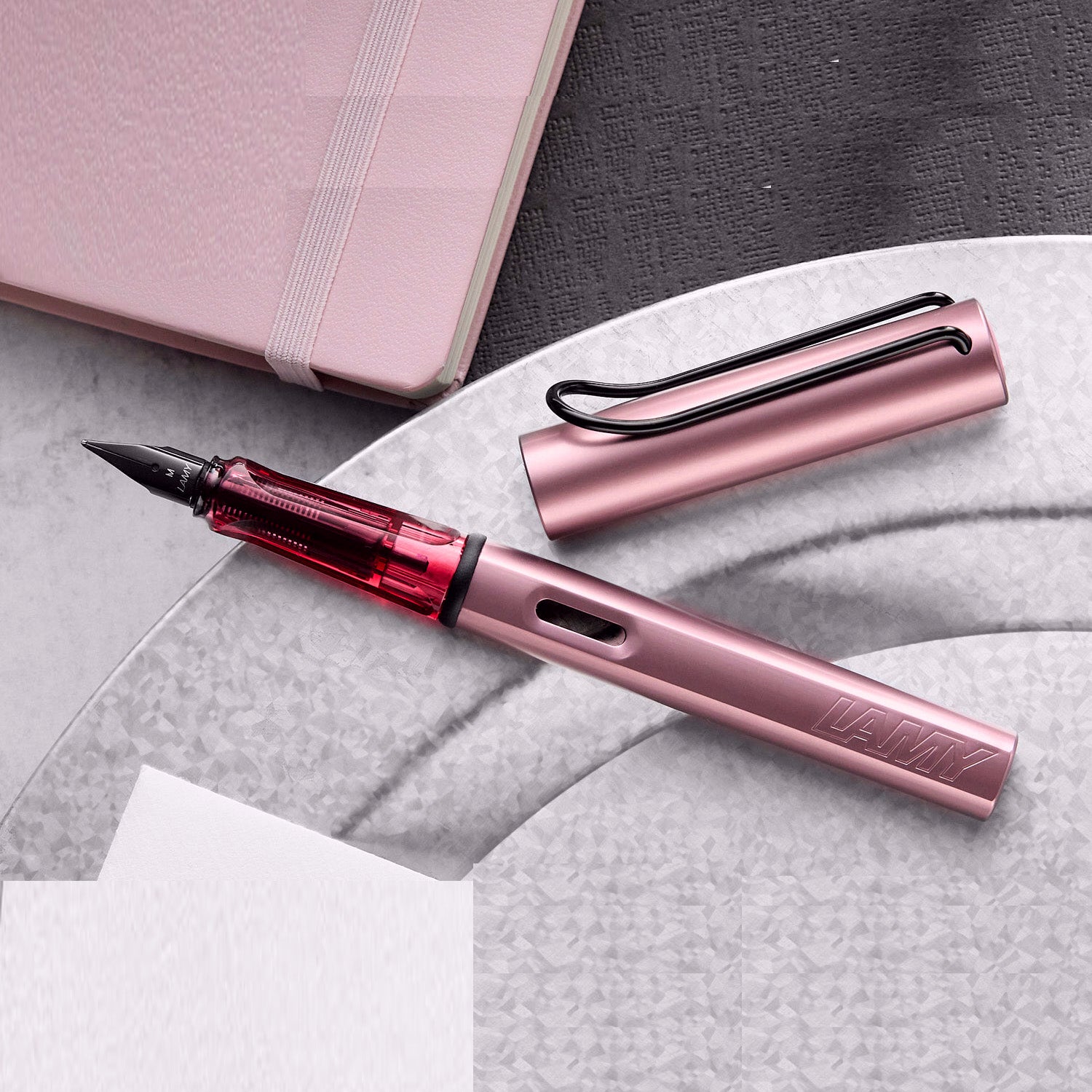 Lamy 0E6 AL Star Autumn Pink Fountain Pen (Special Edition)