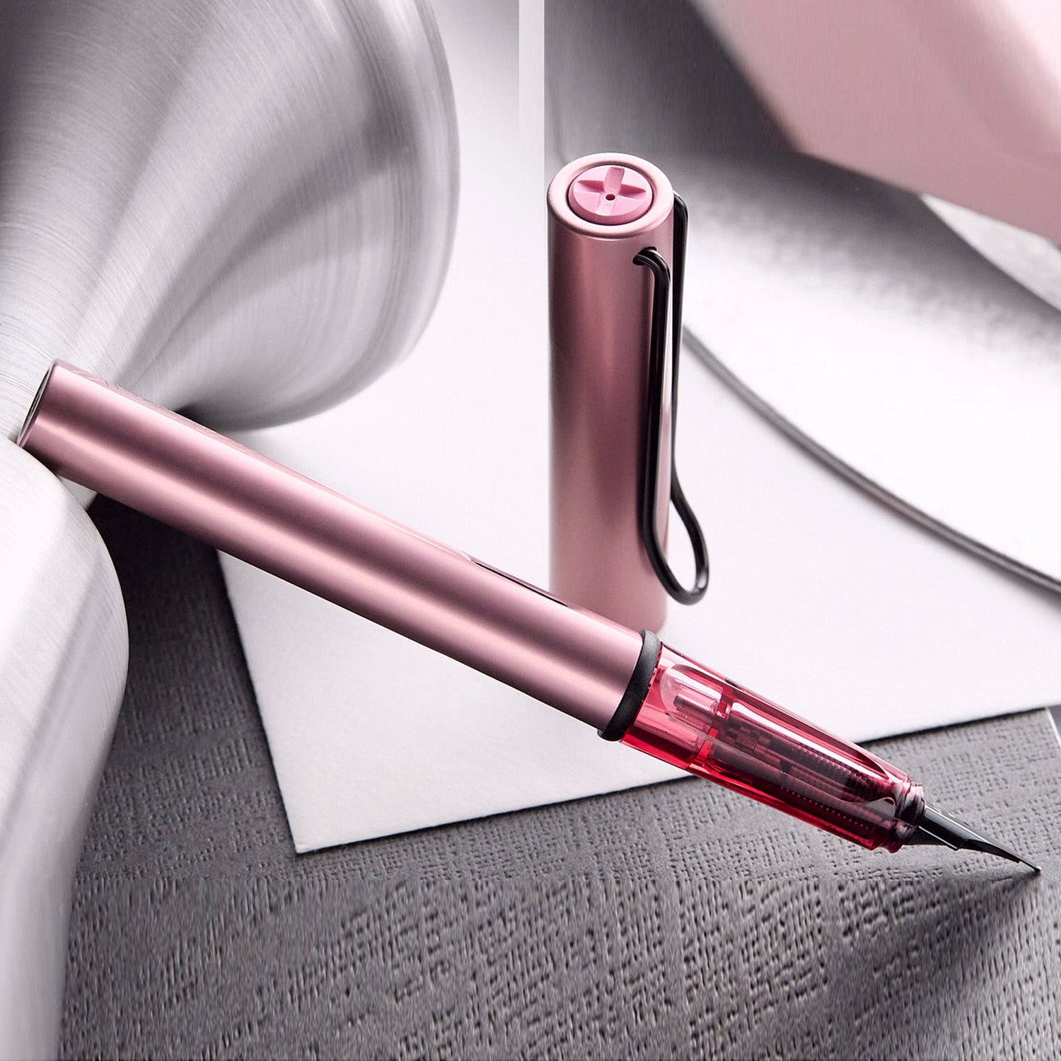 Lamy 0E6 AL Star Autumn Pink Fountain Pen (Special Edition)