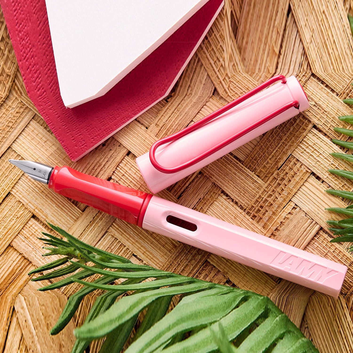 Lamy 0E8 Safari Cherry Blossom Fountain Pen (Special Edition)