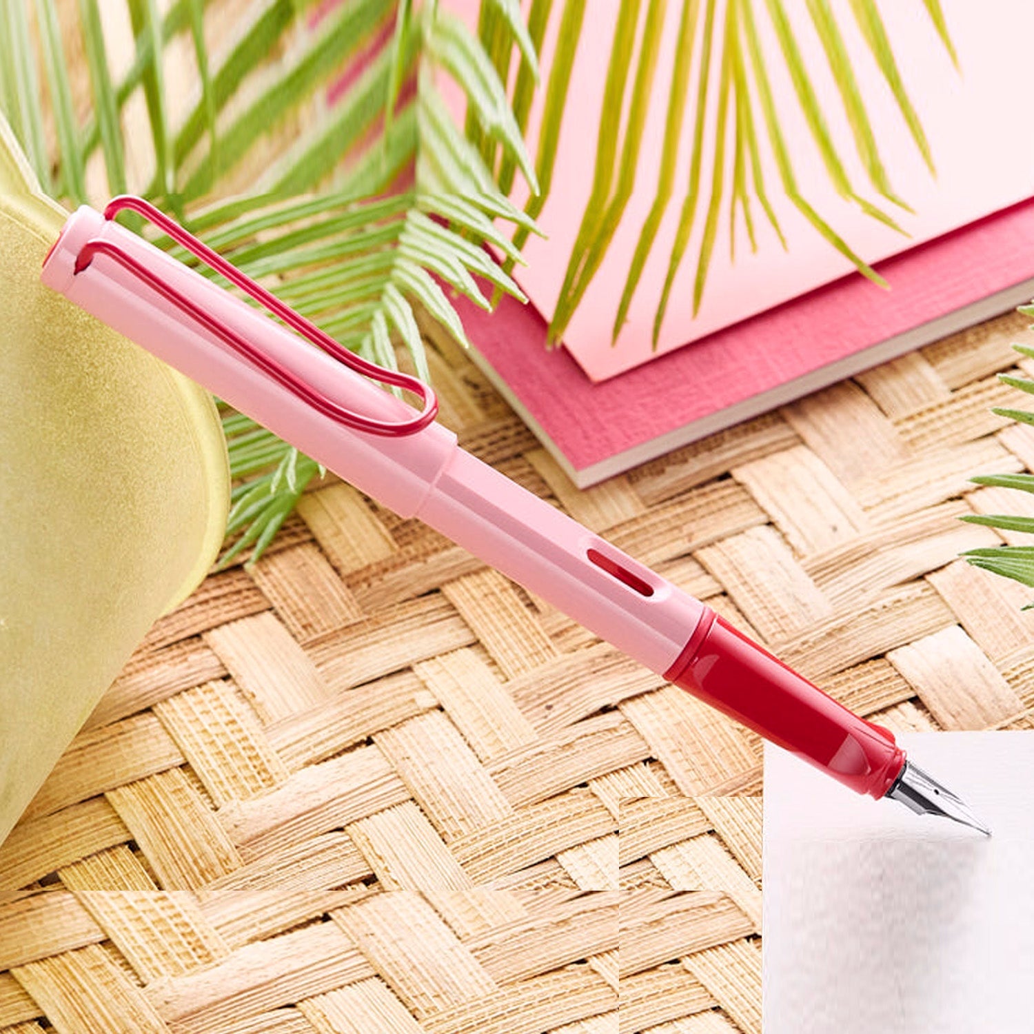 Lamy 0E8 Safari Cherry Blossom Fountain Pen (Special Edition)