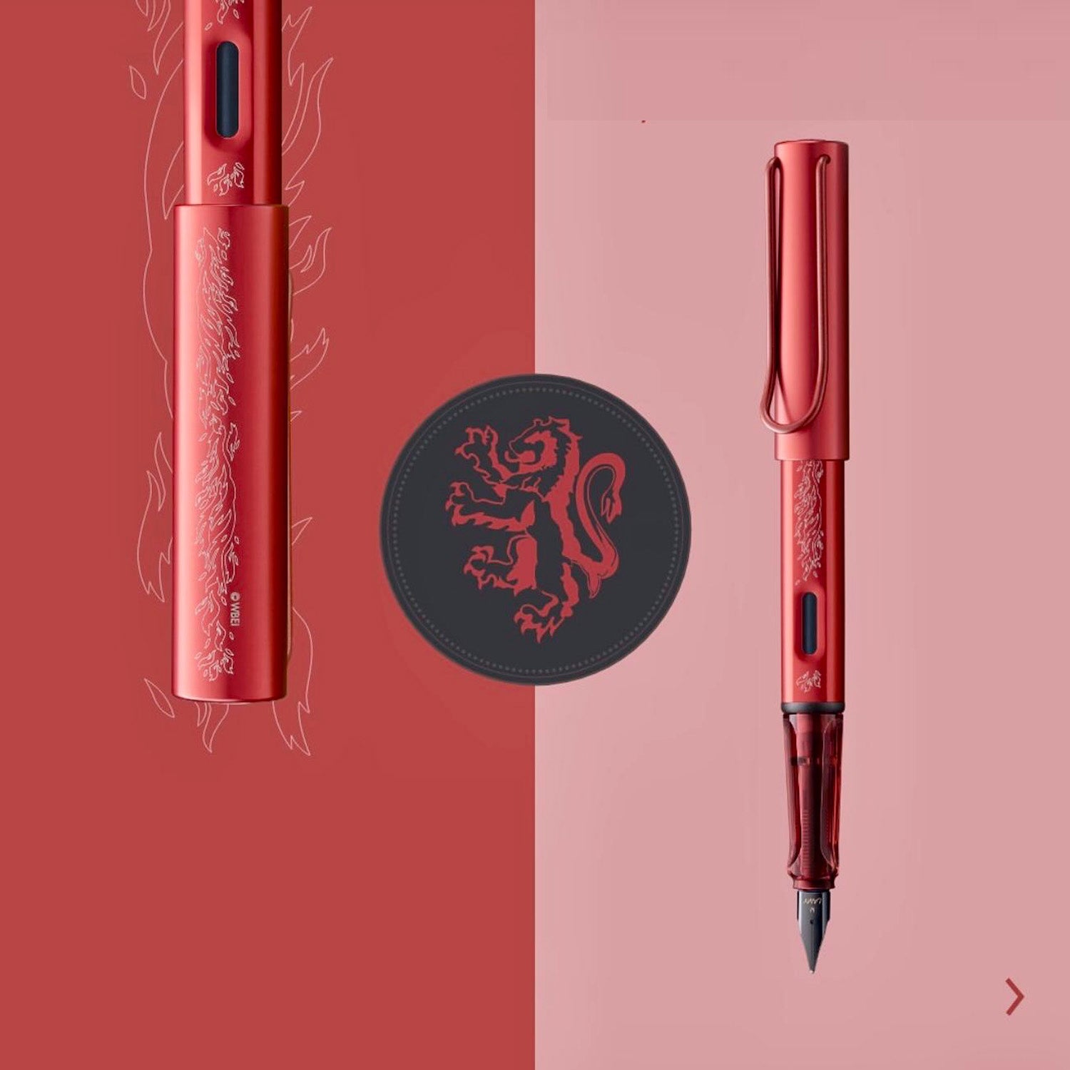 Lamy 0H1 AL Star Harry Potter Gryffindor Fountain Pen (Special Edition)