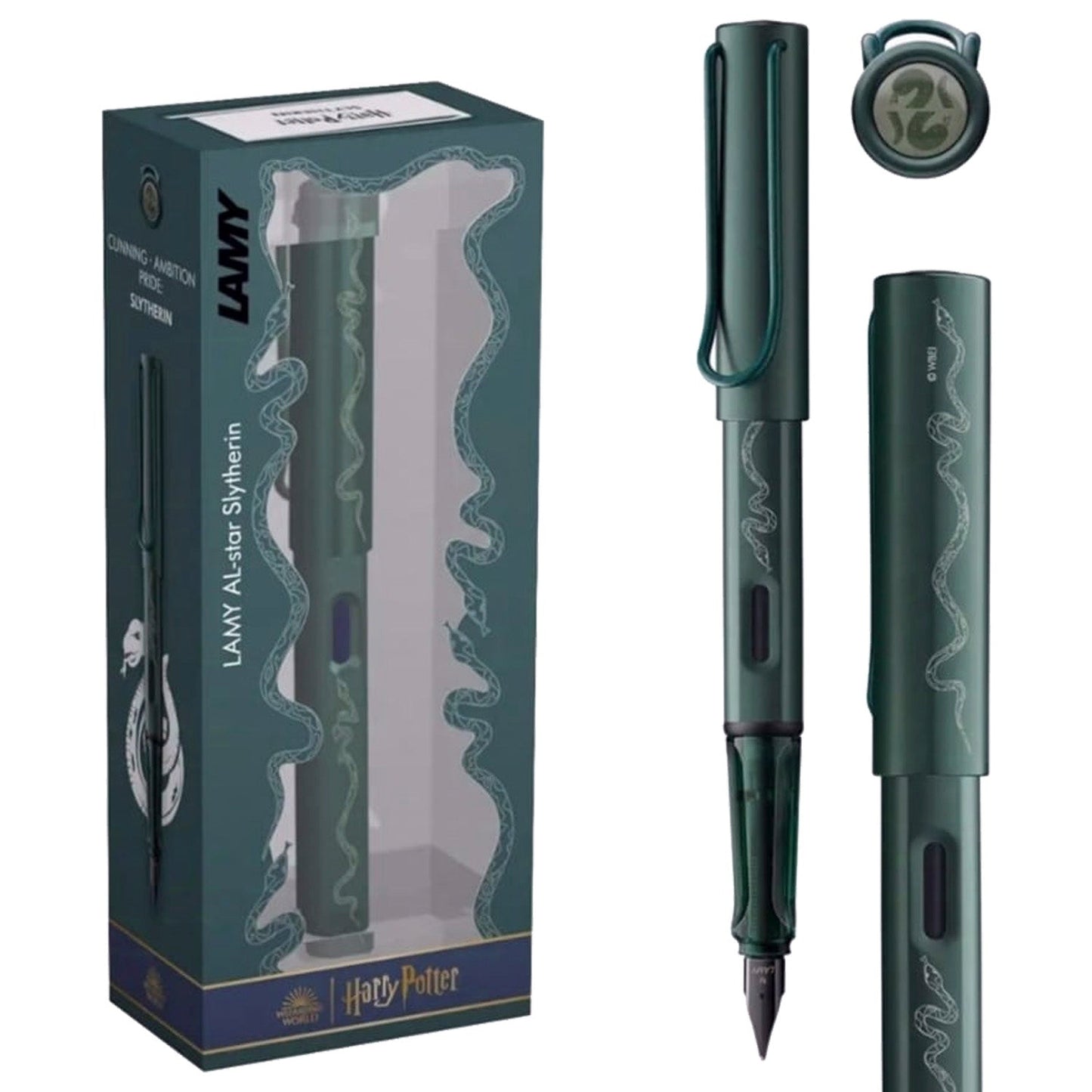 Lamy 0H3 AL Star Harry Potter Slytherin Fountain Pen (Special Edition)