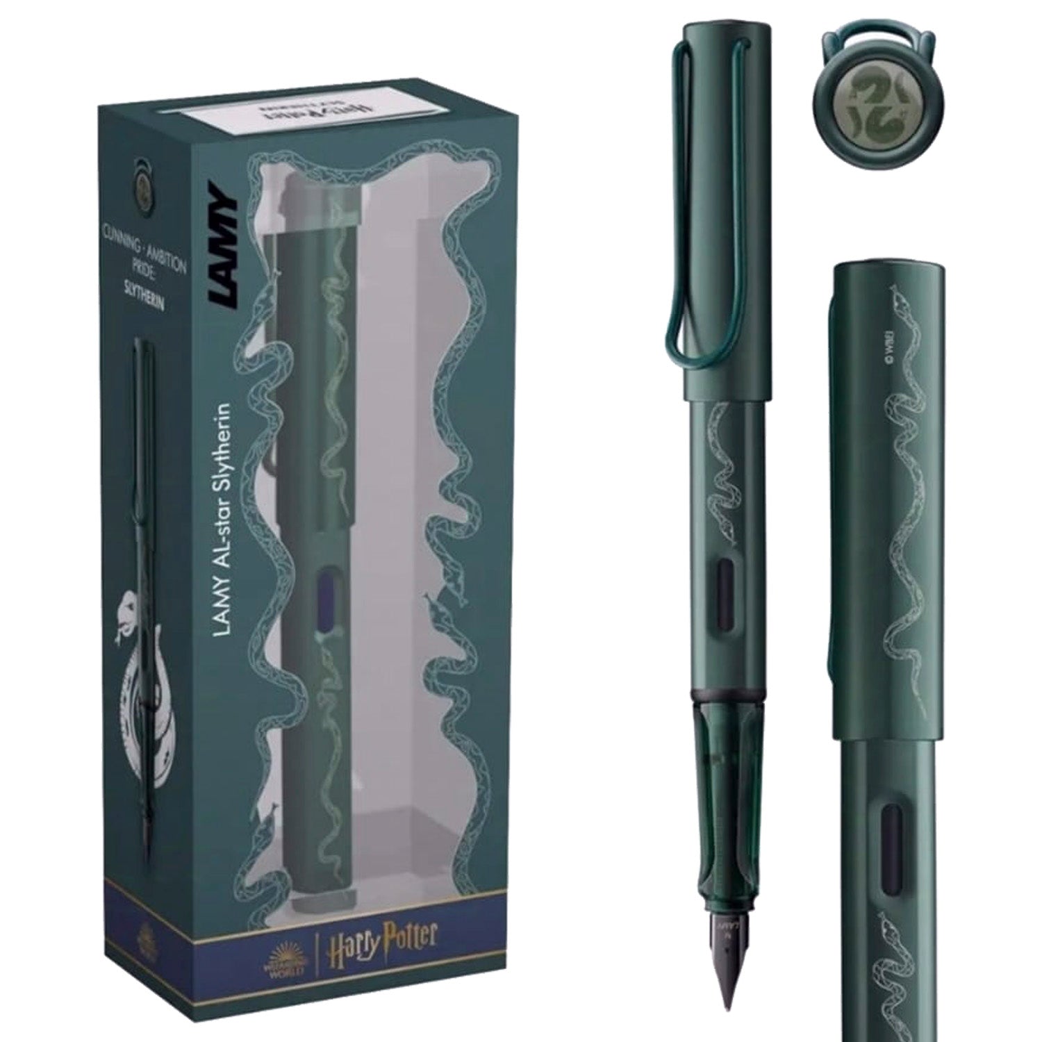 Lamy 0H3 AL Star Harry Potter Slytherin Fountain Pen (Special Edition)