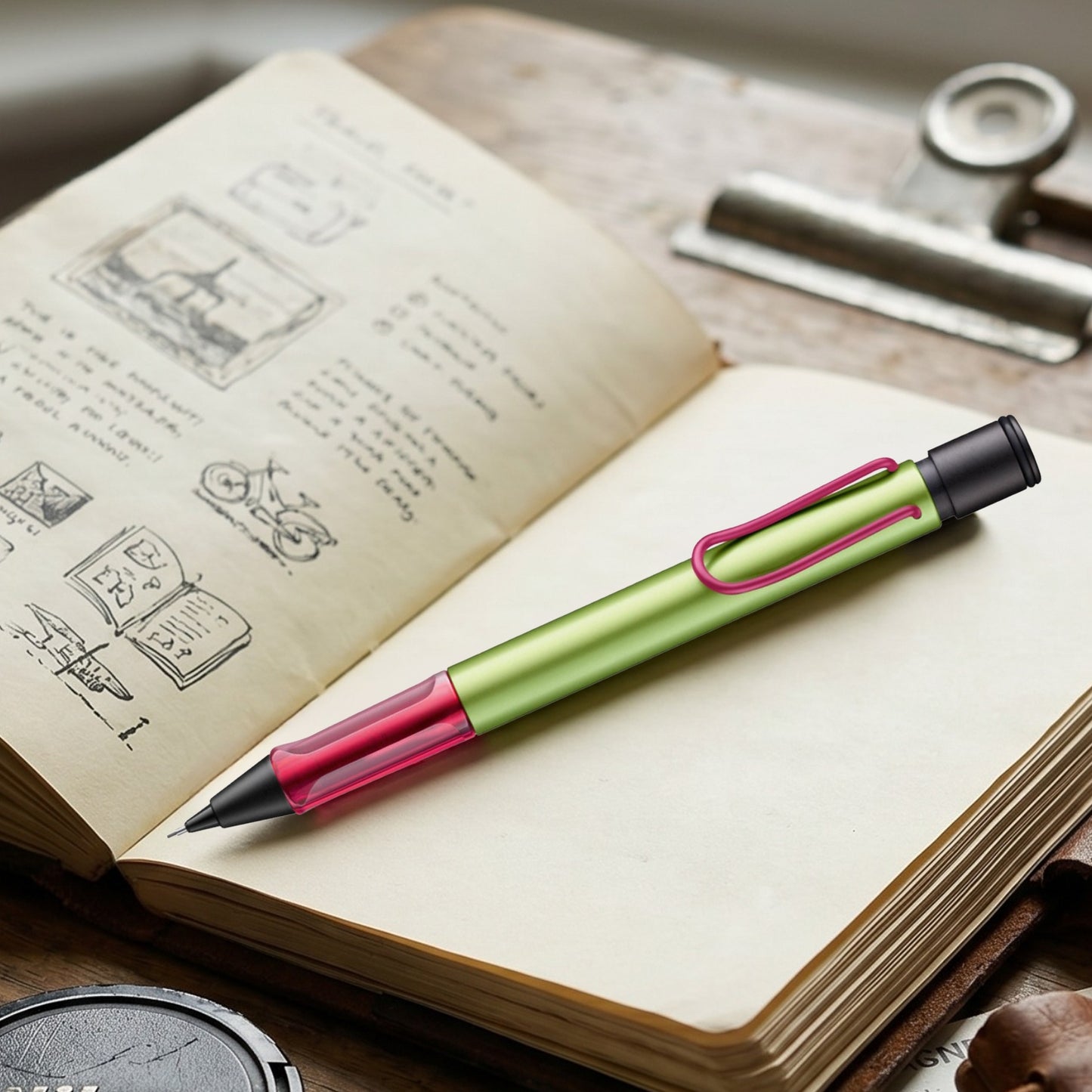 Lamy 1C2 Al Star Disco PVD Mechanical Pencil (0.5 MM) 4041212 (Special Edition)