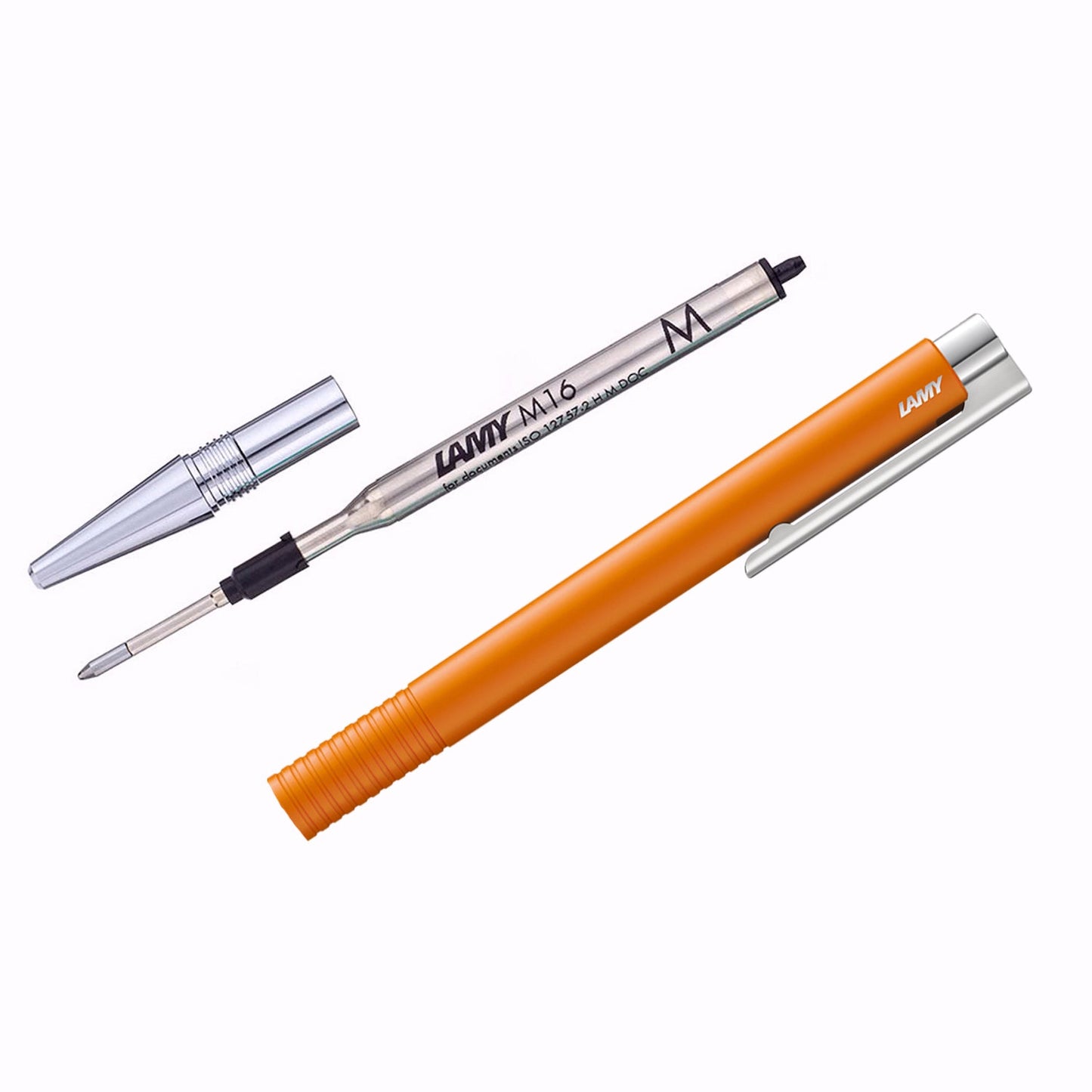 Lamy 204 Logo M+ Apricot CT Ballpoint Pen 4036427 (Special Edition)