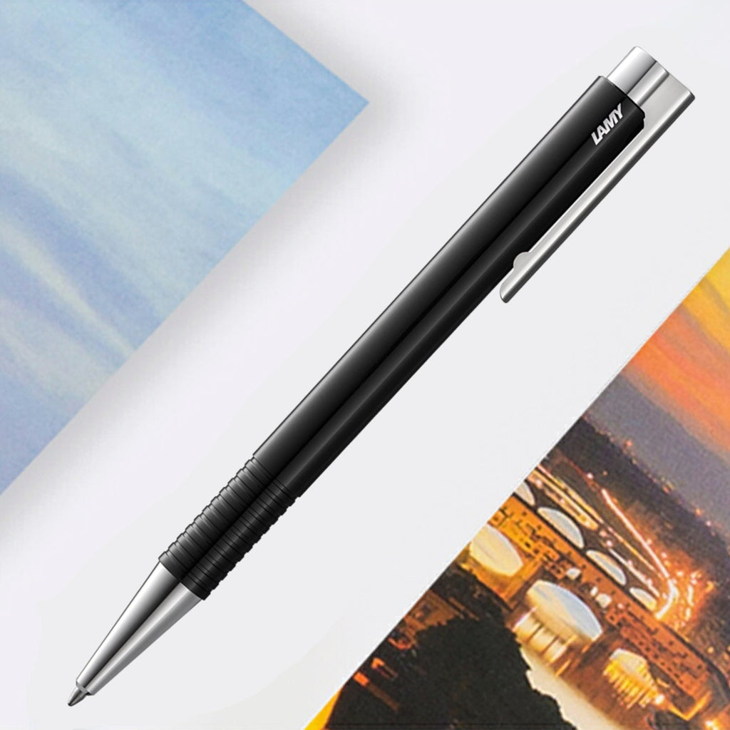 Lamy 204 Logo M+ Black CT Ballpoint Pen 4026562