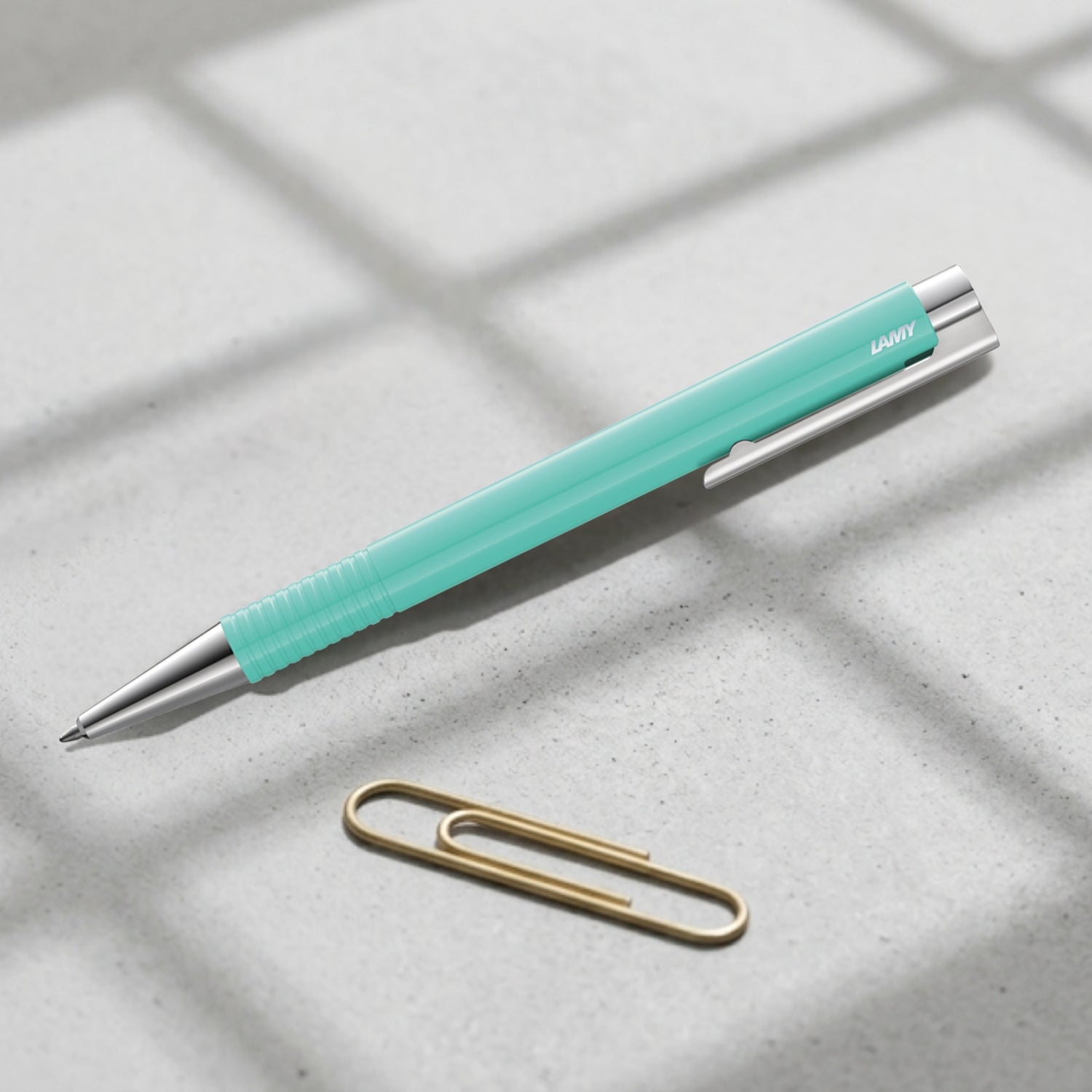Lamy 204 Logo M+ Lagoon CT Ballpoint Pen 4036424 (Special Edition)