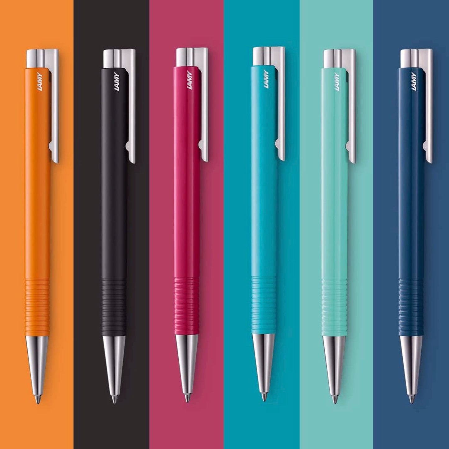 Lamy 204 Logo M+ Indigo CT Ballpoint Pen 4036423 (Special Edition)
