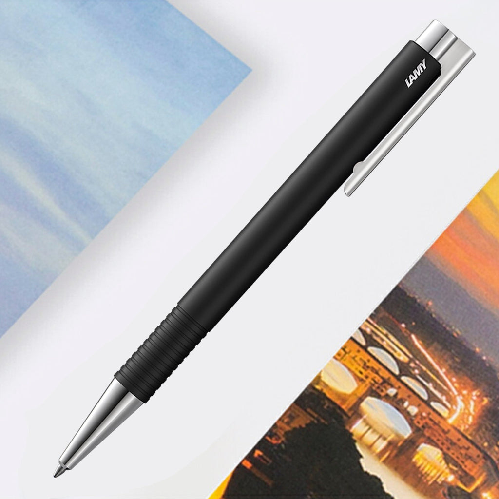 Lamy 204 Logo M+ Matt Black CT Ballpoint Pen 4036428 (Special Edition)