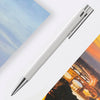 Lamy 204 Logo M+ White CT Ballpoint Pen 4026558