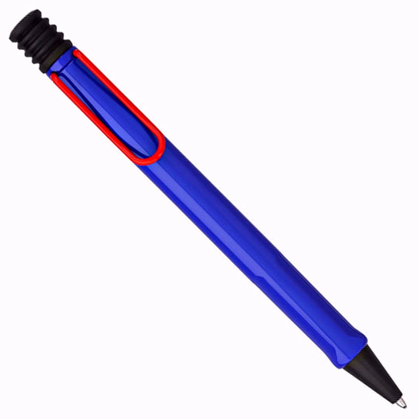 Lamy 214 Safari Blue/Red Ballpoint Pen 4037658 (Special Edition)