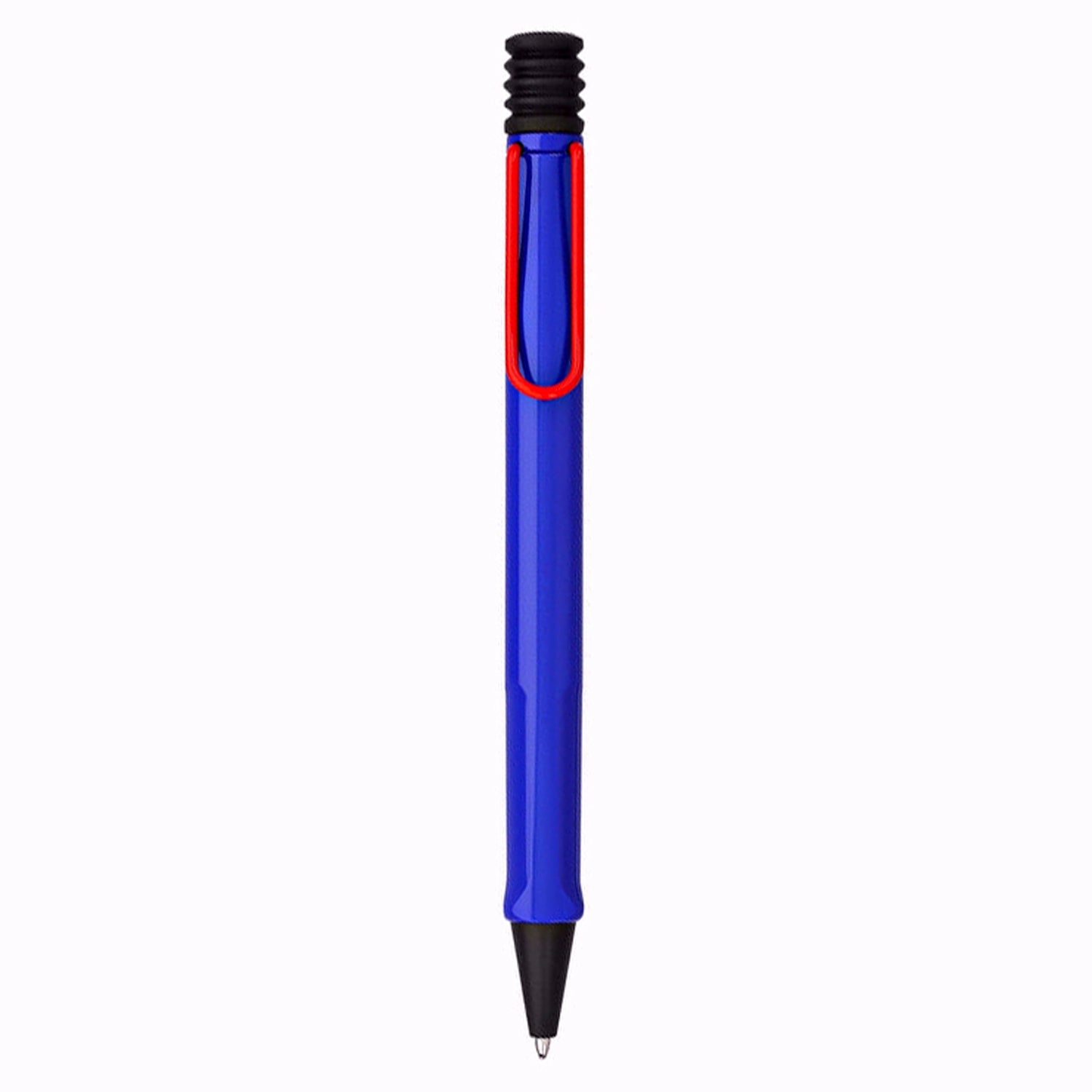 Lamy 214 Safari Blue/Red Ballpoint Pen 4037658 (Special Edition)