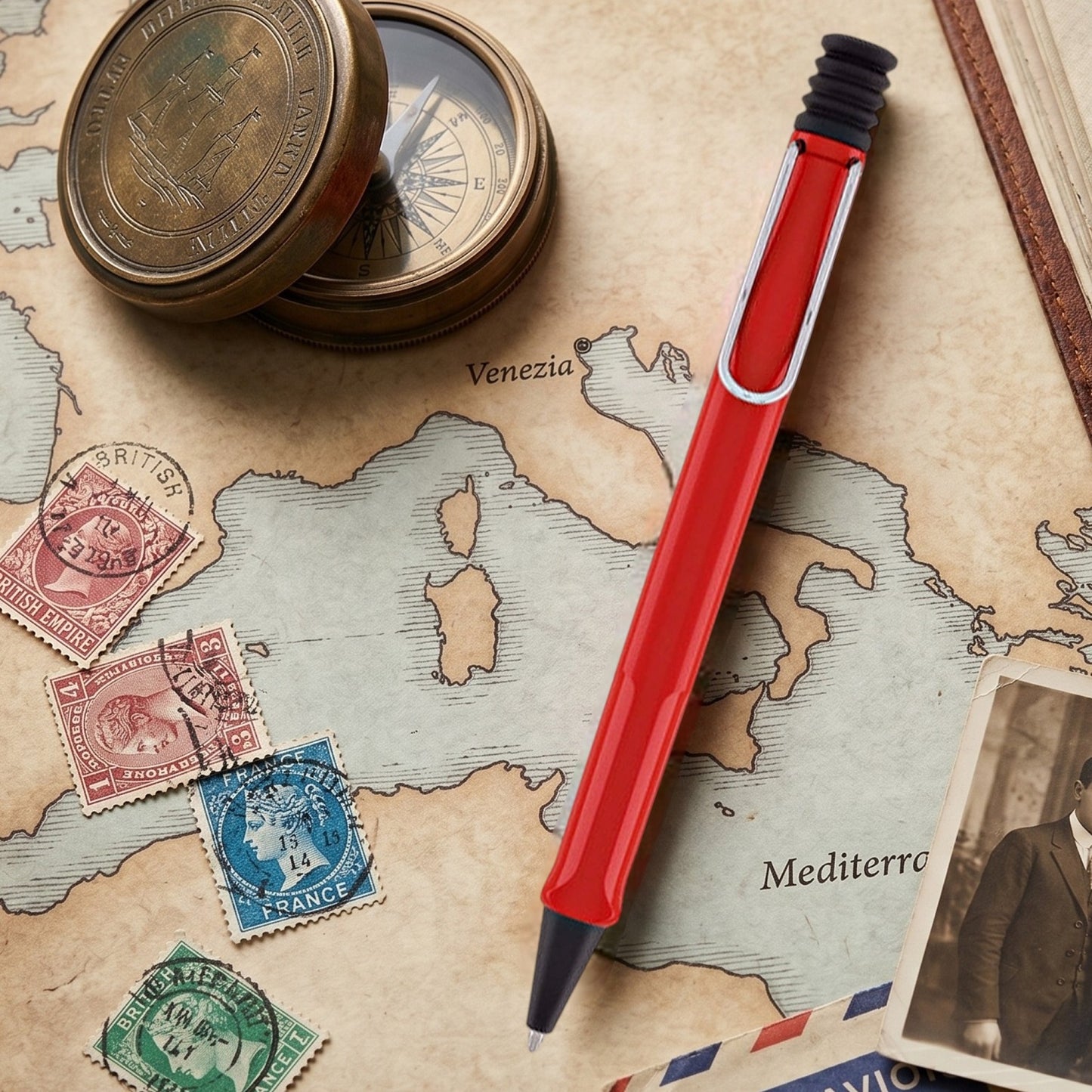 Lamy 216 Safari Red CT Ballpoint Pen 4000887