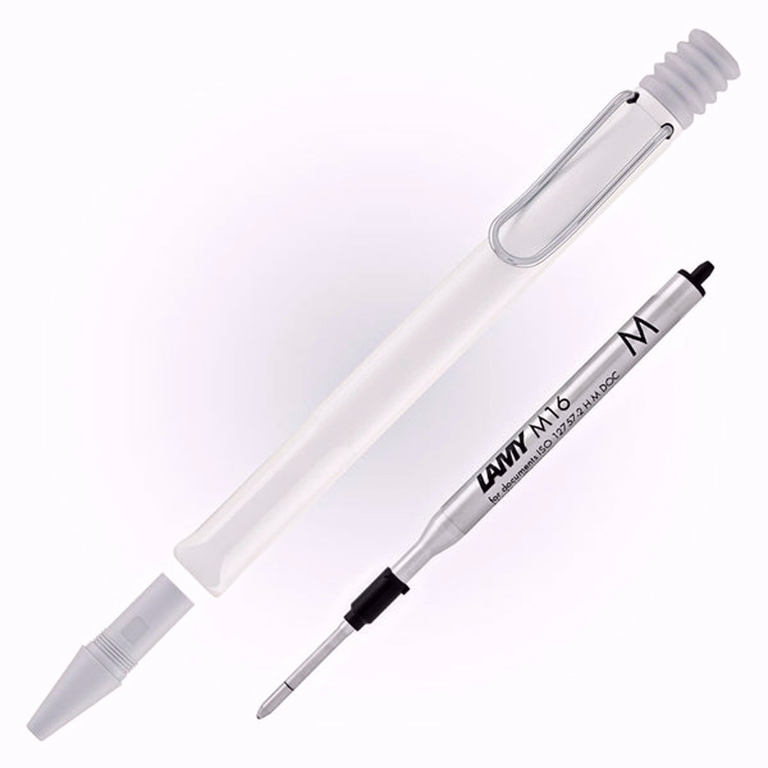 Lamy 219 Safari White CT Ballpoint Pen 4000908