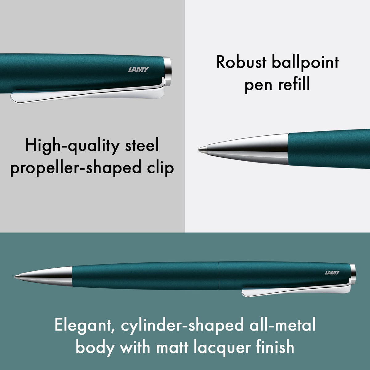 Lamy 269 Studio Petrol CT Ballpoint Pen 4041289 (Special Edition)