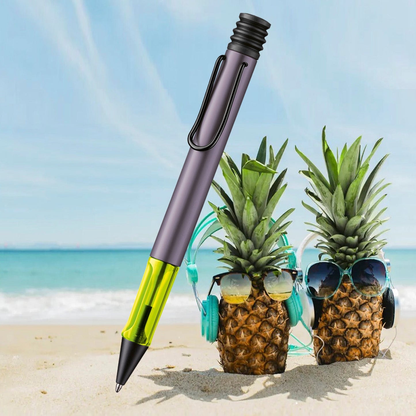 Lamy 2A6 AL Star Aubergine Ballpoint Pen 4039699 (Special Edition)