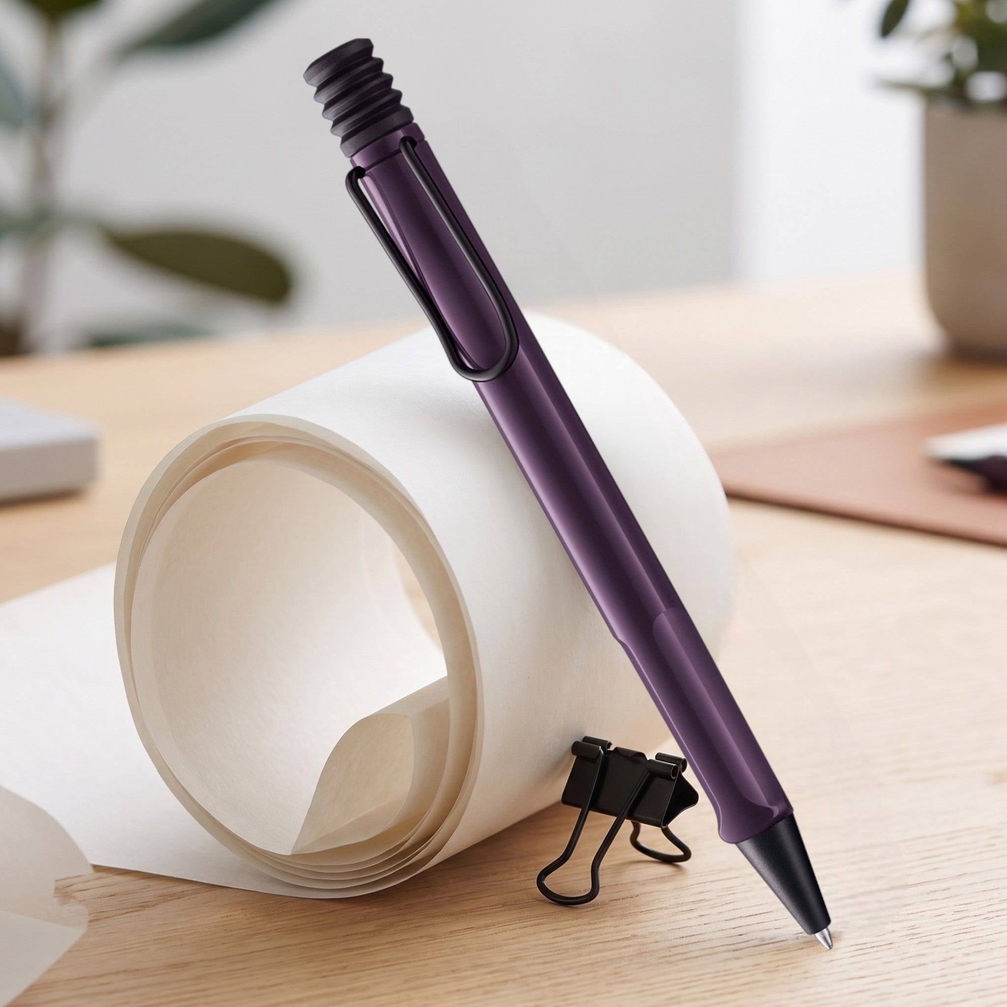 Lamy 2D8 Safari Violet Blackberry Ballpoint Pen 4038387 (Special Edition)