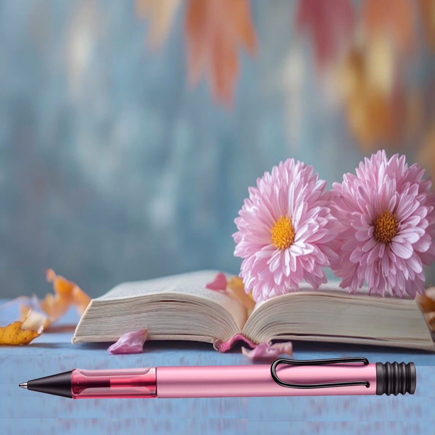Lamy 2E6 AL Star Autumn Pink Ballpoint Pen 4038804 (Special Edition)