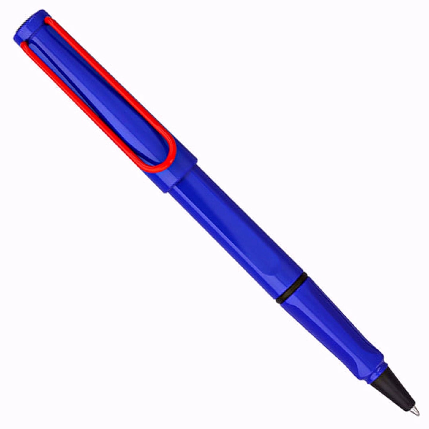 Lamy 314 Safari Blue/Red Roller Ball Pen 4037662 (Special Edition)