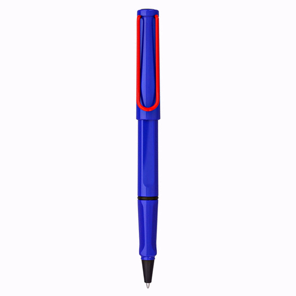 Lamy 314 Safari Blue/Red Roller Ball Pen 4037662 (Special Edition)