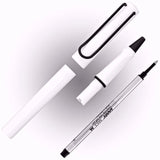 Lamy 319 Safari White/Black Roller Ball Pen 4037675 (Special Edition)