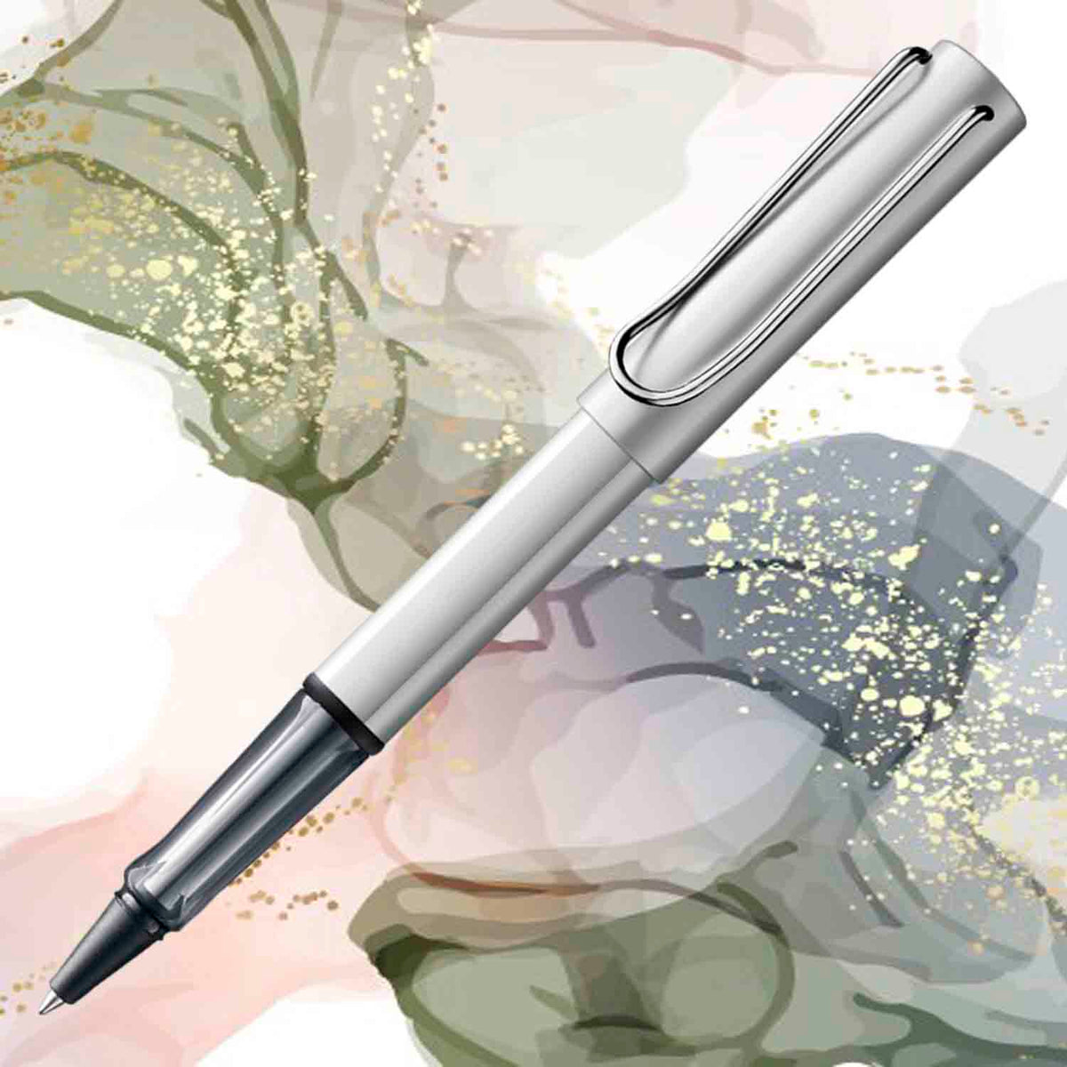 Lamy 325 AL Star White Silver CT Roller Ball Pen 4036523