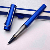 Lamy 328 AL Star Ocean Blue CT Roller Ball Pen 4001136