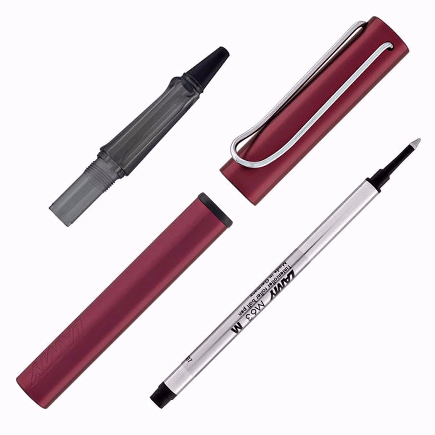 Lamy 329 AL Star Black Purple CT Roller Ball Pen 4001139