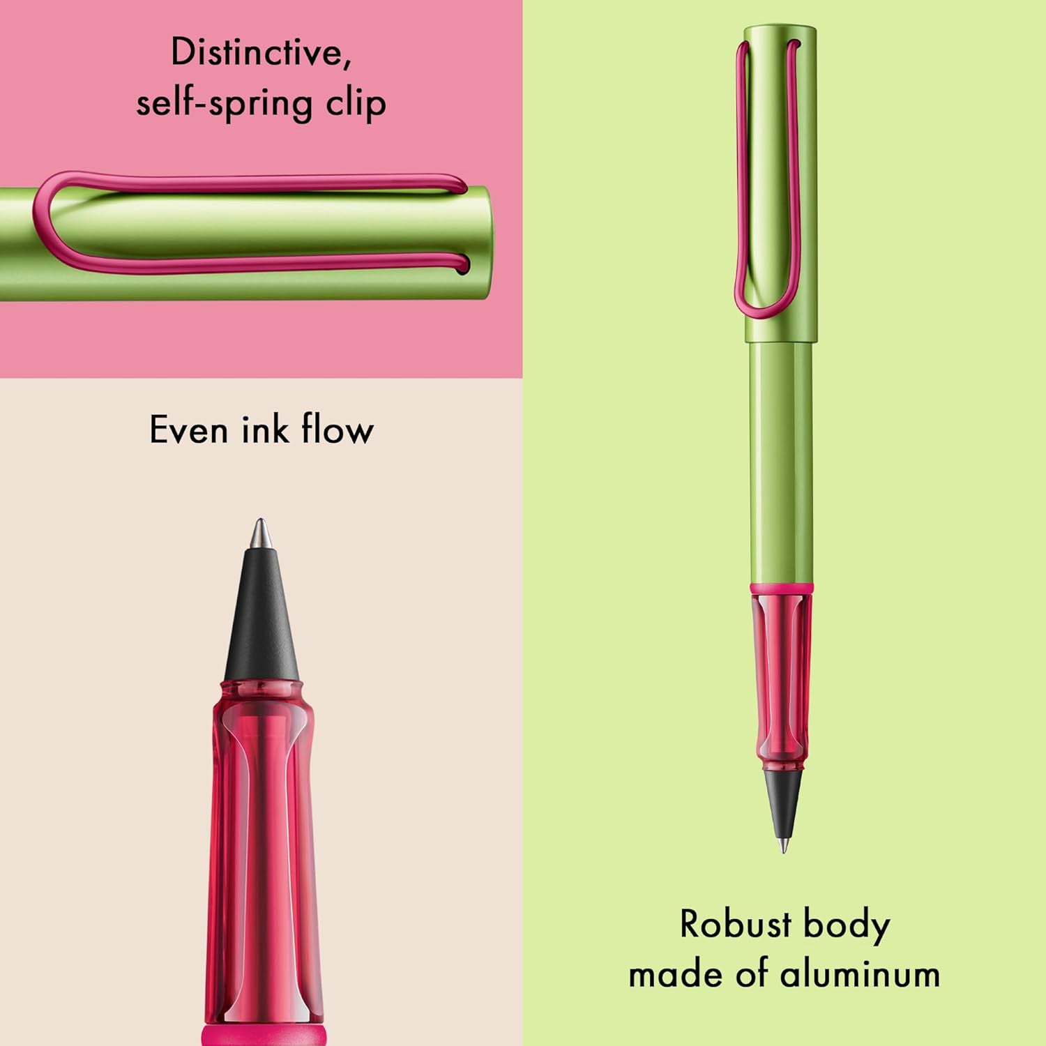 Lamy 3C2 Al Star Disco PVD Roller Ball Pen 4041223 (Special Edition)