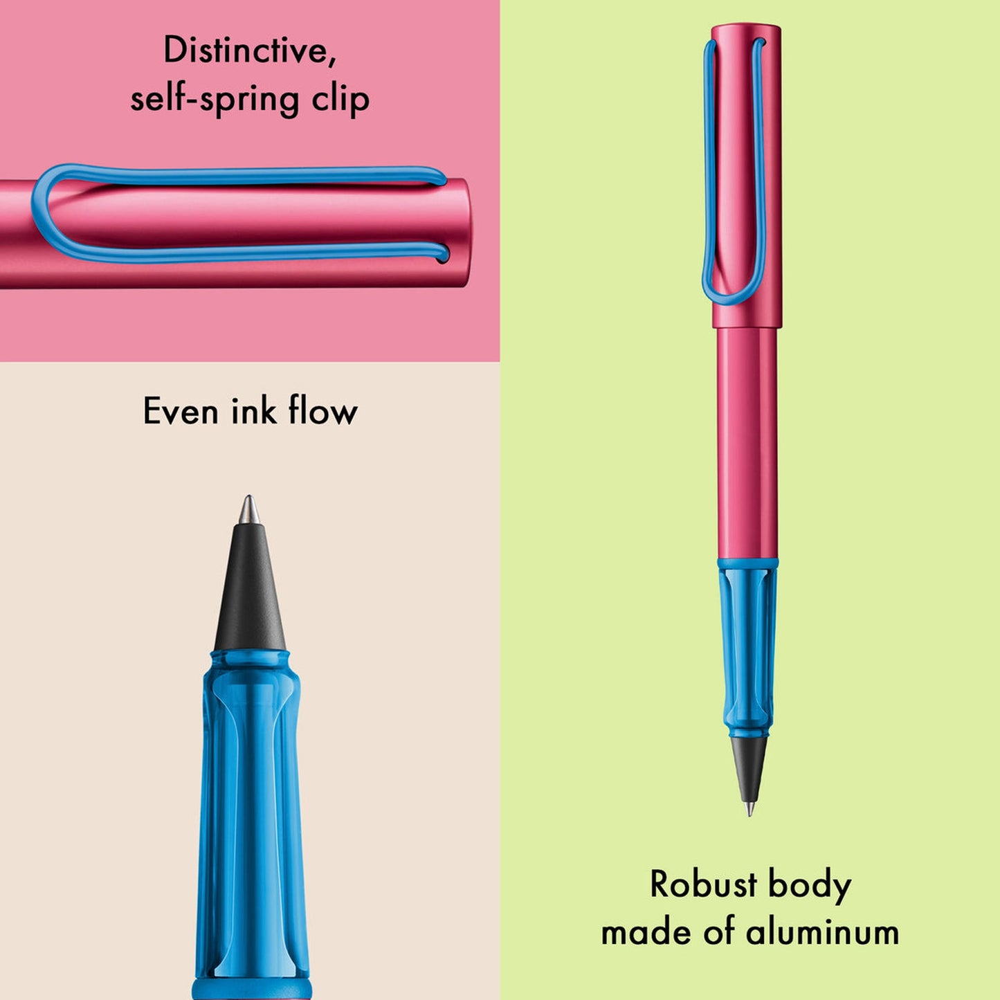 Lamy 3C3 Al Star Rollerskate PVD Roller Ball Pen 4041242 (Special Edition)