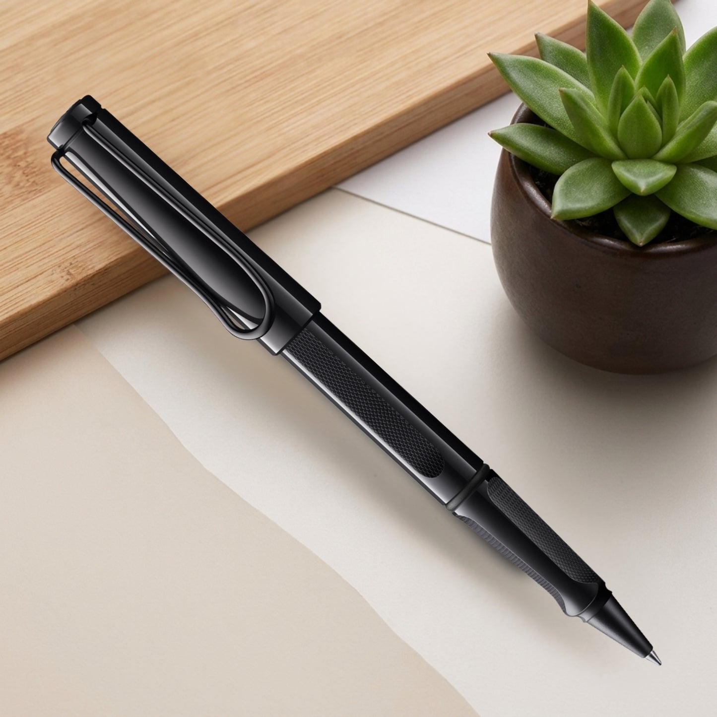 Lamy 3C6 Safari Meteorite PVD Roller Ball Pen 4041429 (Special Edition)